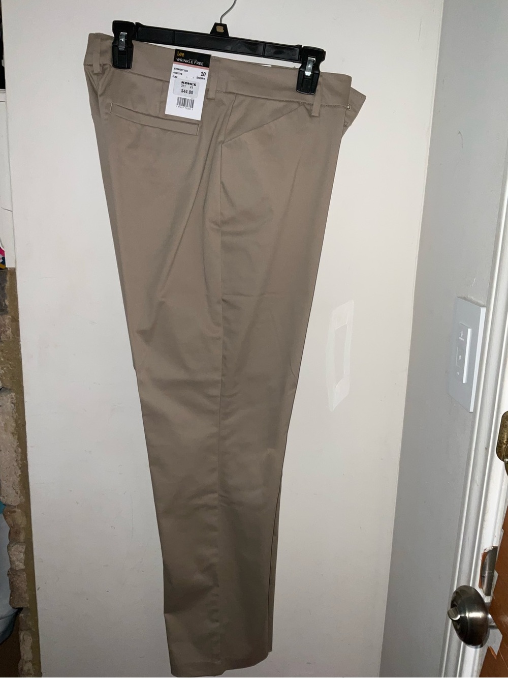 Lee Women’s Straight Fit Khaki Pants - Tan
